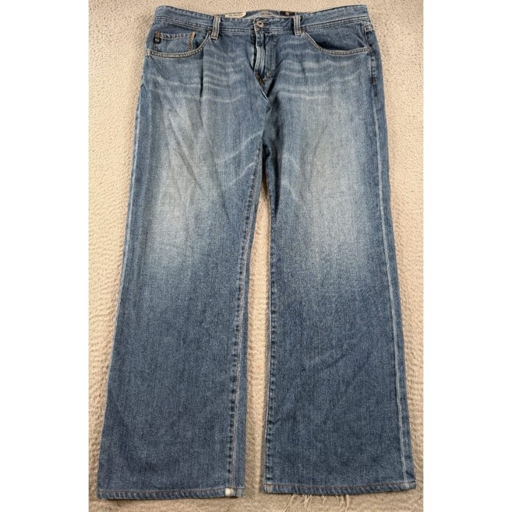 AG Adriano Goldschmied The Protege Straight Leg Jeans Mens 38x29 Blue Denim USA